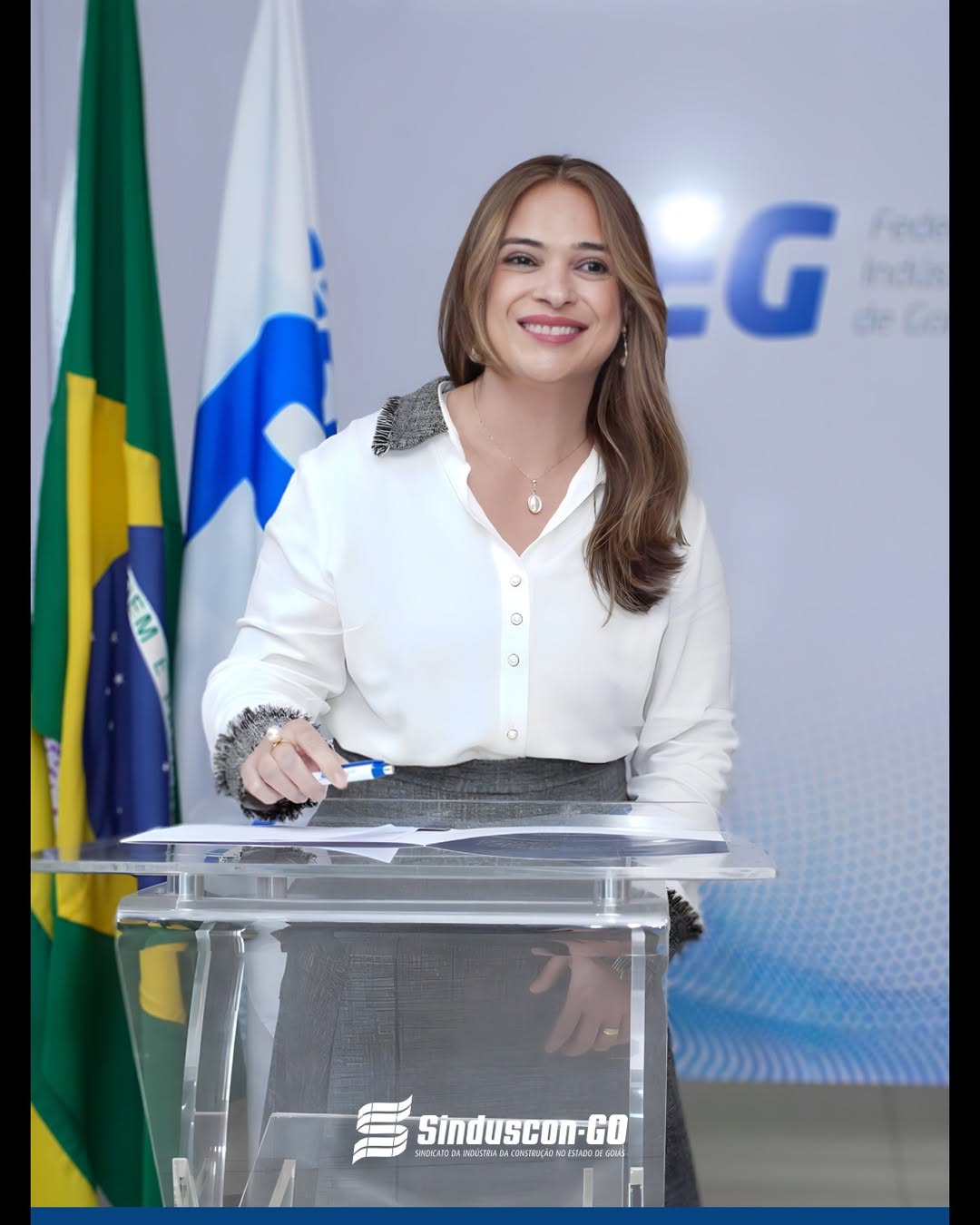Dra. Amanda Miotto toma posse no Conselho Temático de Relações de Trabalho e Inclusão (CTRTI) da FIEG
